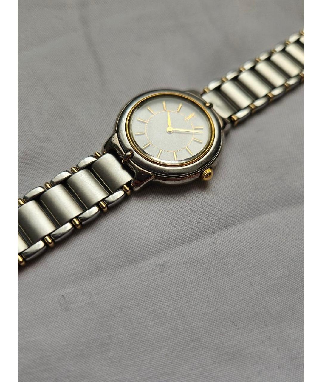 SAINT LAURENT Серебряные стальные часы, фото 3