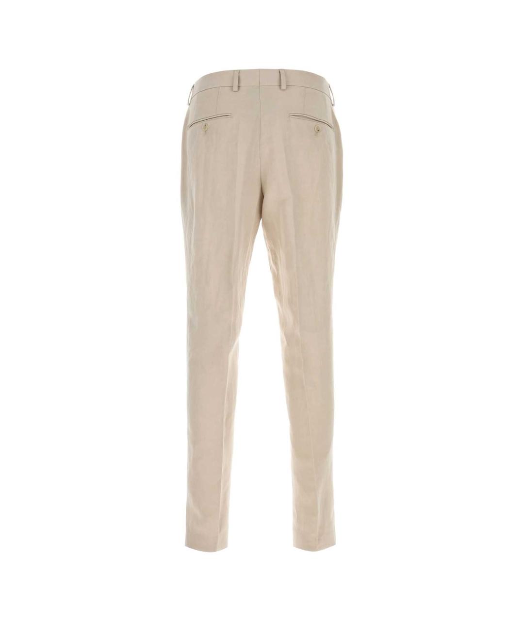 HUGO BOSS Бежевые повседневные брюки, фото 2