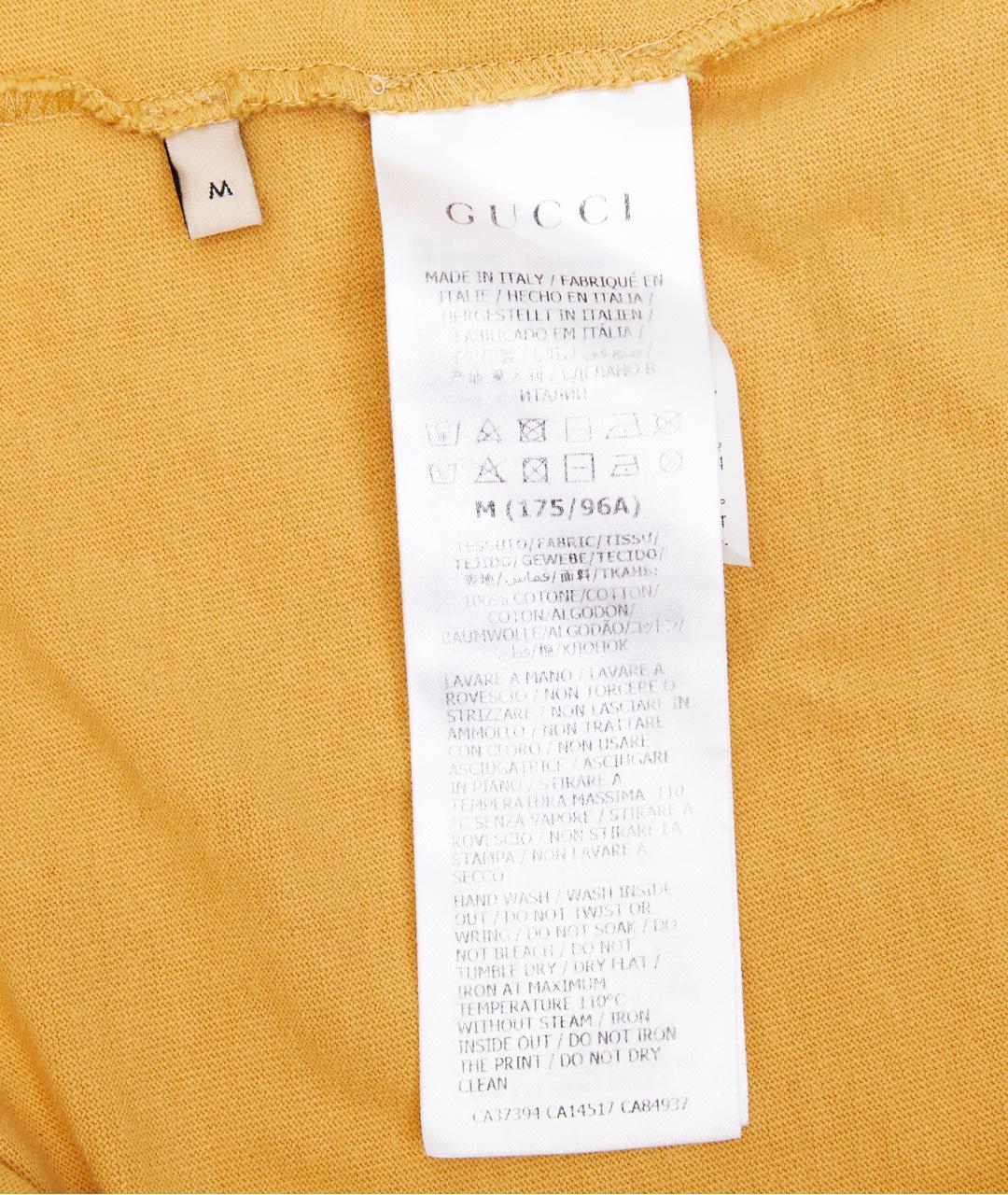 THE NORTH FACE Желтая хлопковая футболка, фото 3