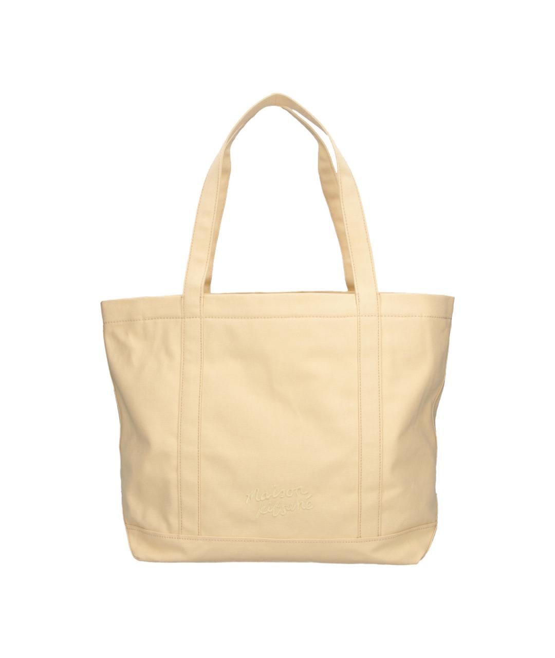 MAISON KITSUNE Хлопковая сумка тоут, фото 3