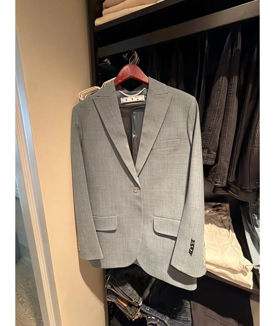 OFF-WHITE Шерстяной жакет/пиджак, фото 6