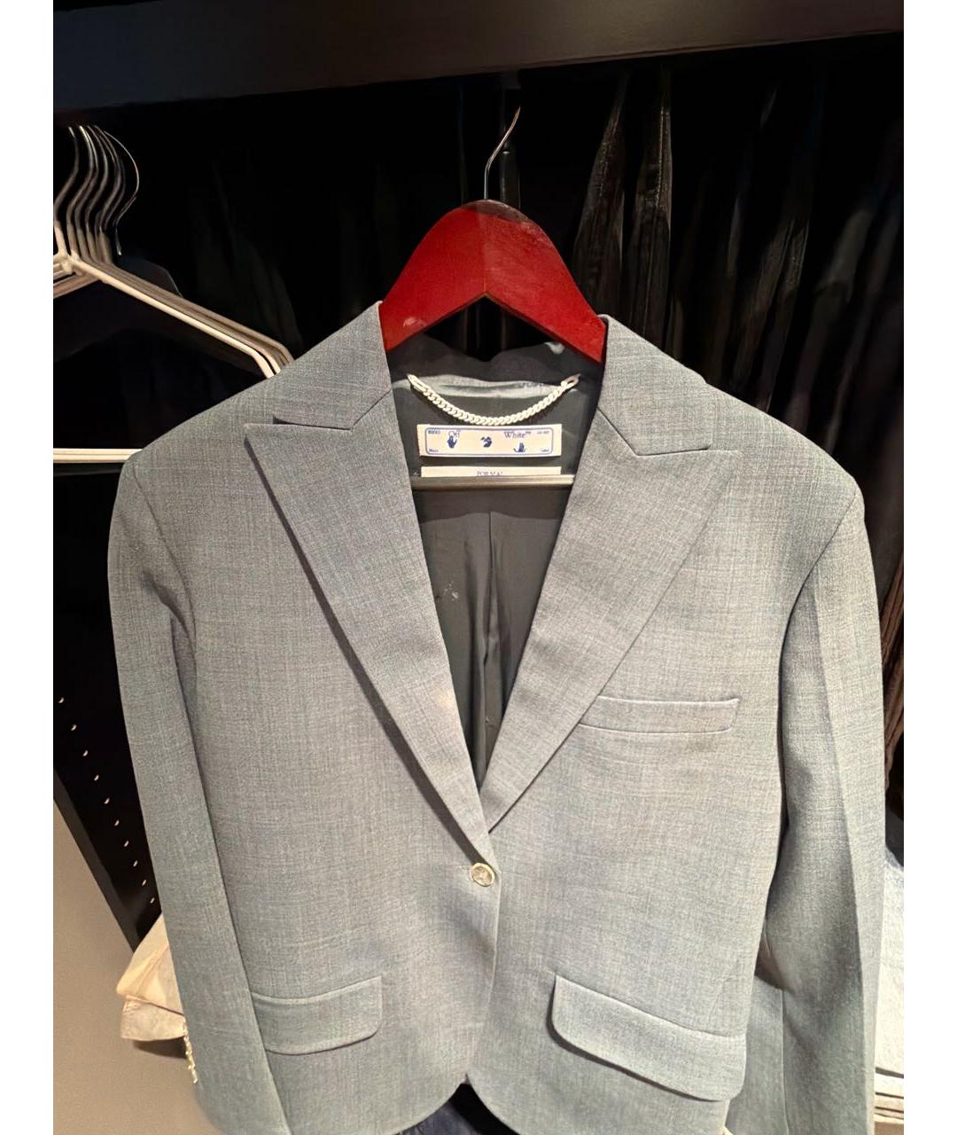 OFF-WHITE Шерстяной жакет/пиджак, фото 3