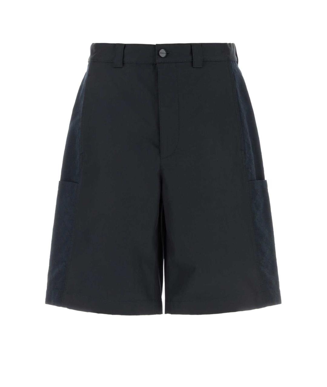 GUCCI Синие хлопковые шорты, фото 1