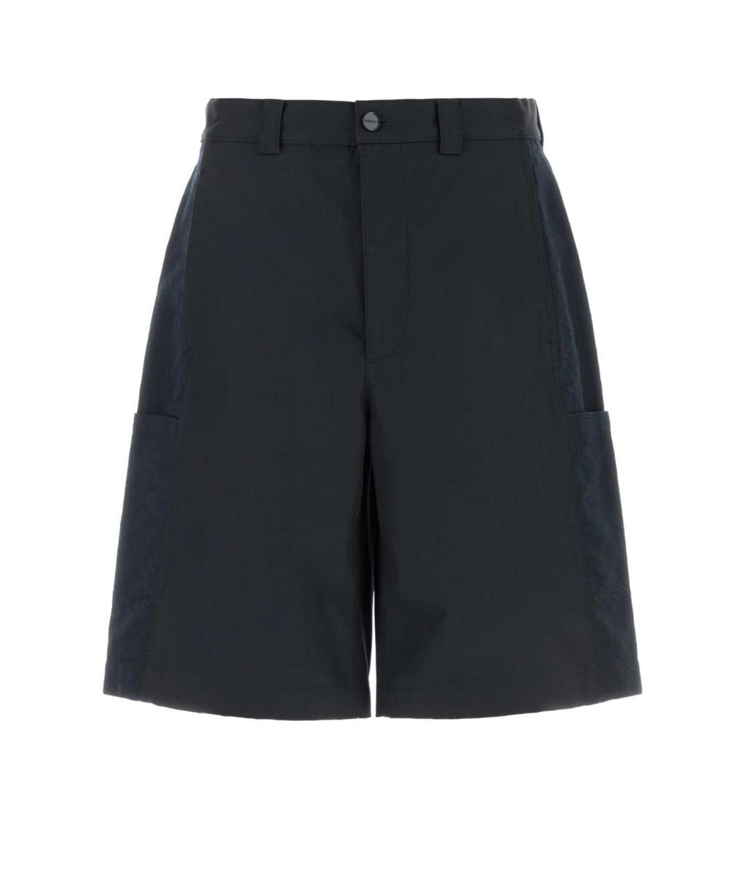 GUCCI Синие хлопковые шорты, фото 3