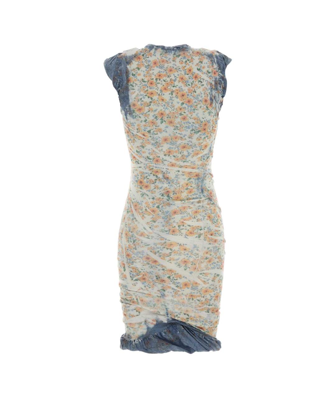 DIESEL Мульти хлопковое повседневное платье, фото 2