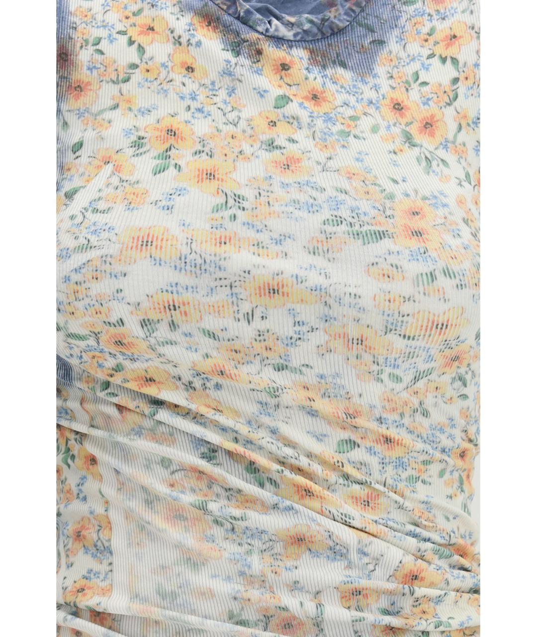 DIESEL Мульти хлопковое повседневное платье, фото 3