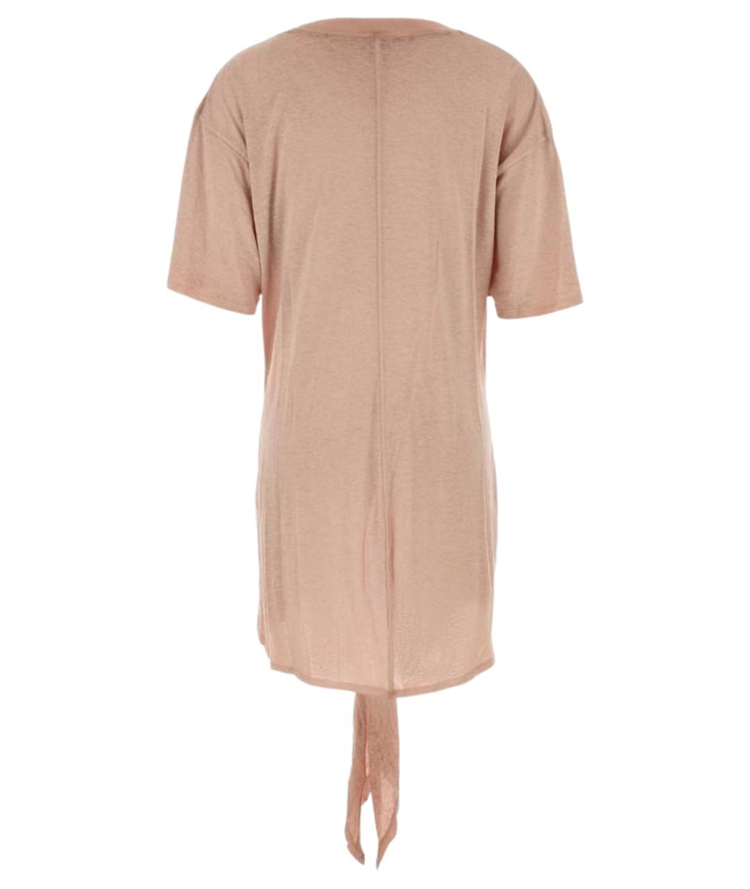 DIESEL Розовое повседневное платье, фото 2