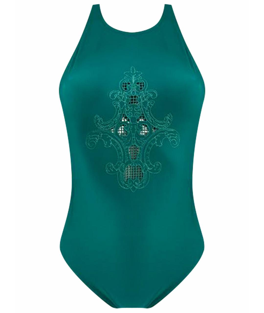 HERMES Бирюзовый полиамидовый купальник, фото 1