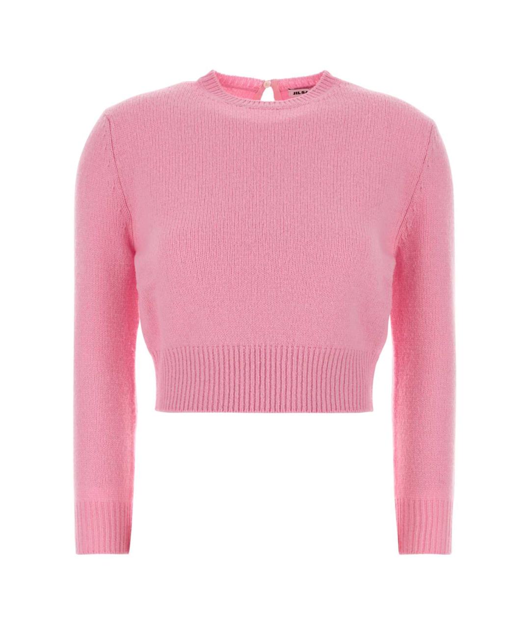 JIL SANDER Розовый шерстяной джемпер / свитер, фото 1