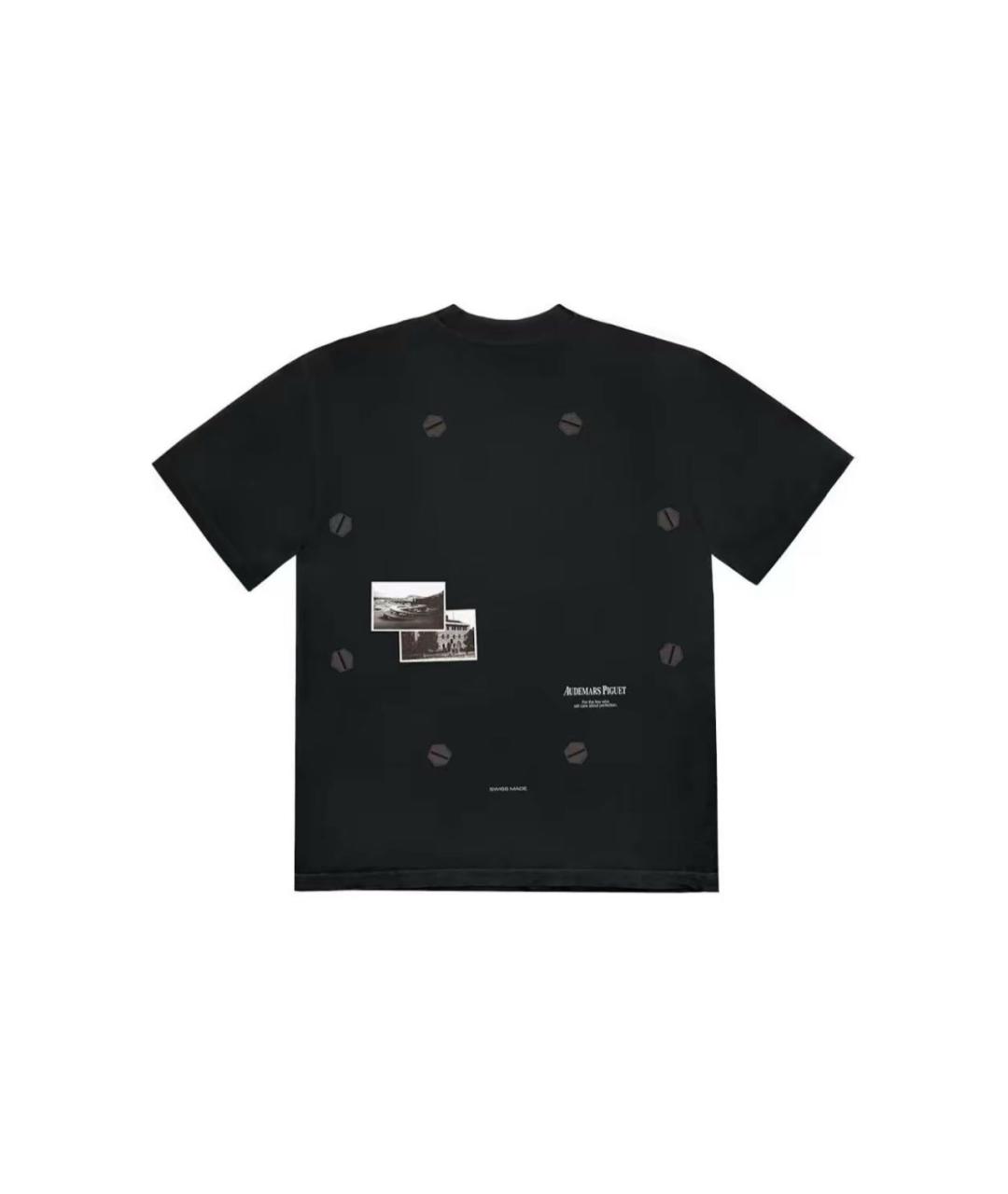 CACTUS JACK BY TRAVIS SCOTT Черная хлопковая футболка, фото 2