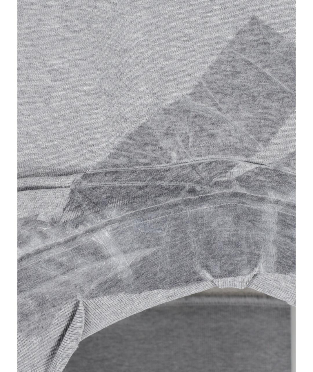 MAISON MARGIELA Серый хлопковый джемпер / свитер, фото 5