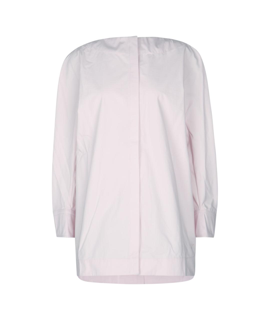 JACQUEMUS Розовая хлопковая рубашка, фото 1