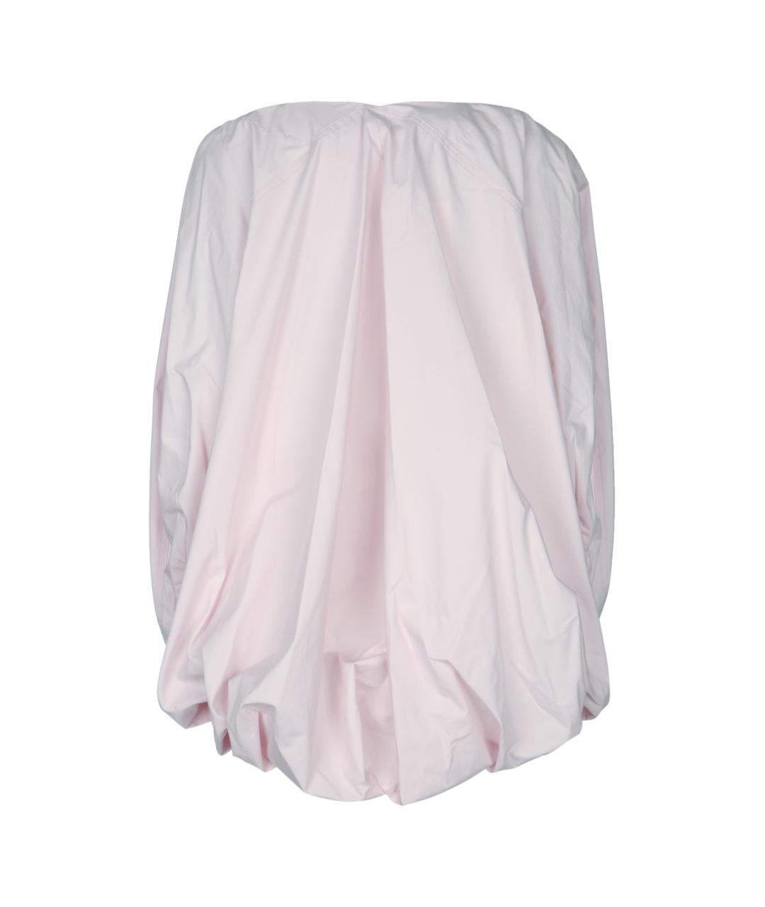 JACQUEMUS Розовая хлопковая рубашка, фото 2