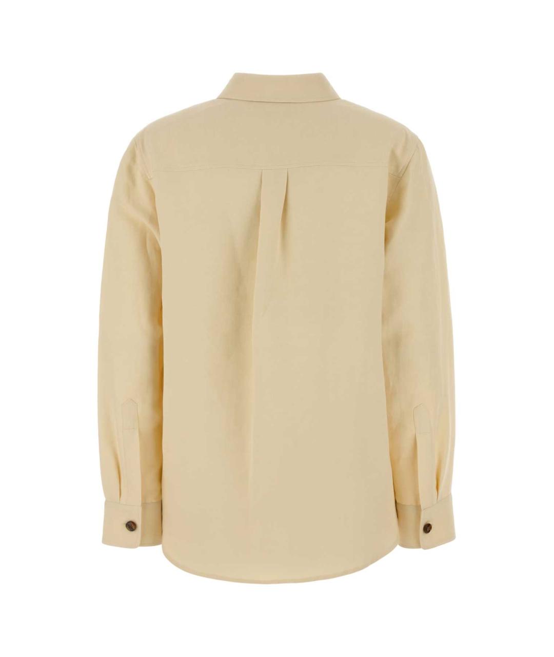 BLAZE MILANO Желтая льняная рубашка, фото 2