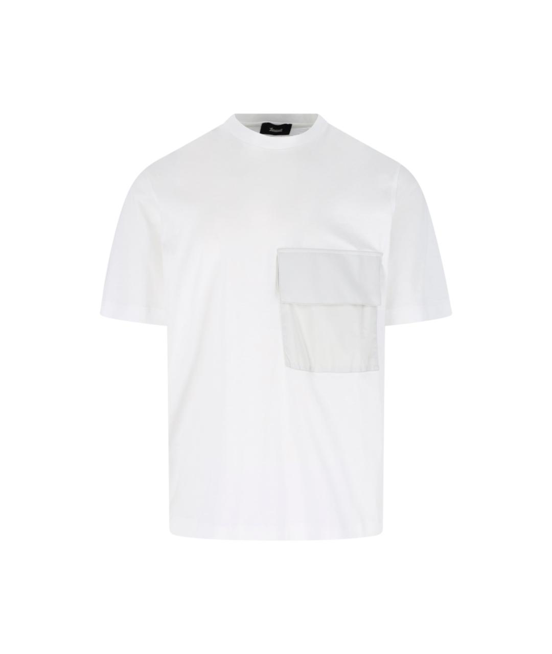 LAMINAR Белая хлопковая футболка, фото 1