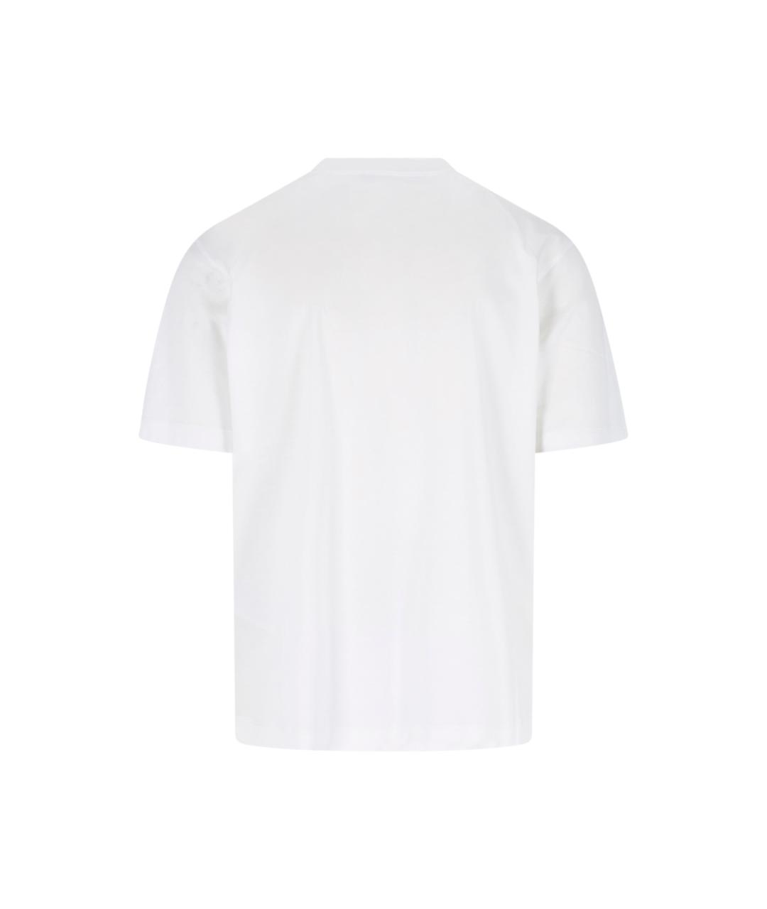 LAMINAR Белая хлопковая футболка, фото 2