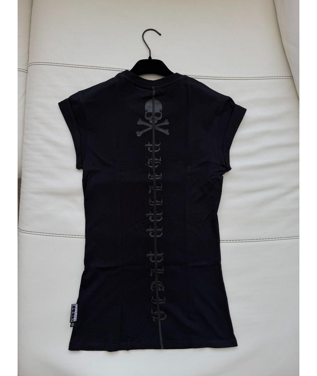 PHILIPP PLEIN Черная футболка, фото 2