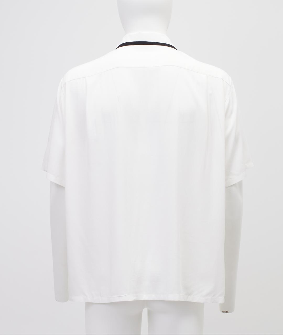 CELINE Белая хлопковая кэжуал рубашка, фото 2