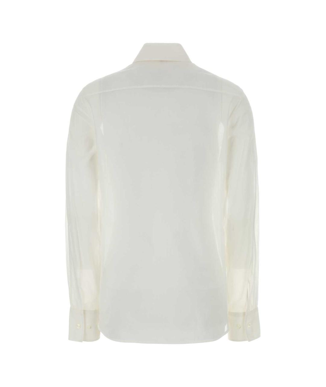 ERMANNO SCERVINO Белая хлопковая рубашка, фото 2