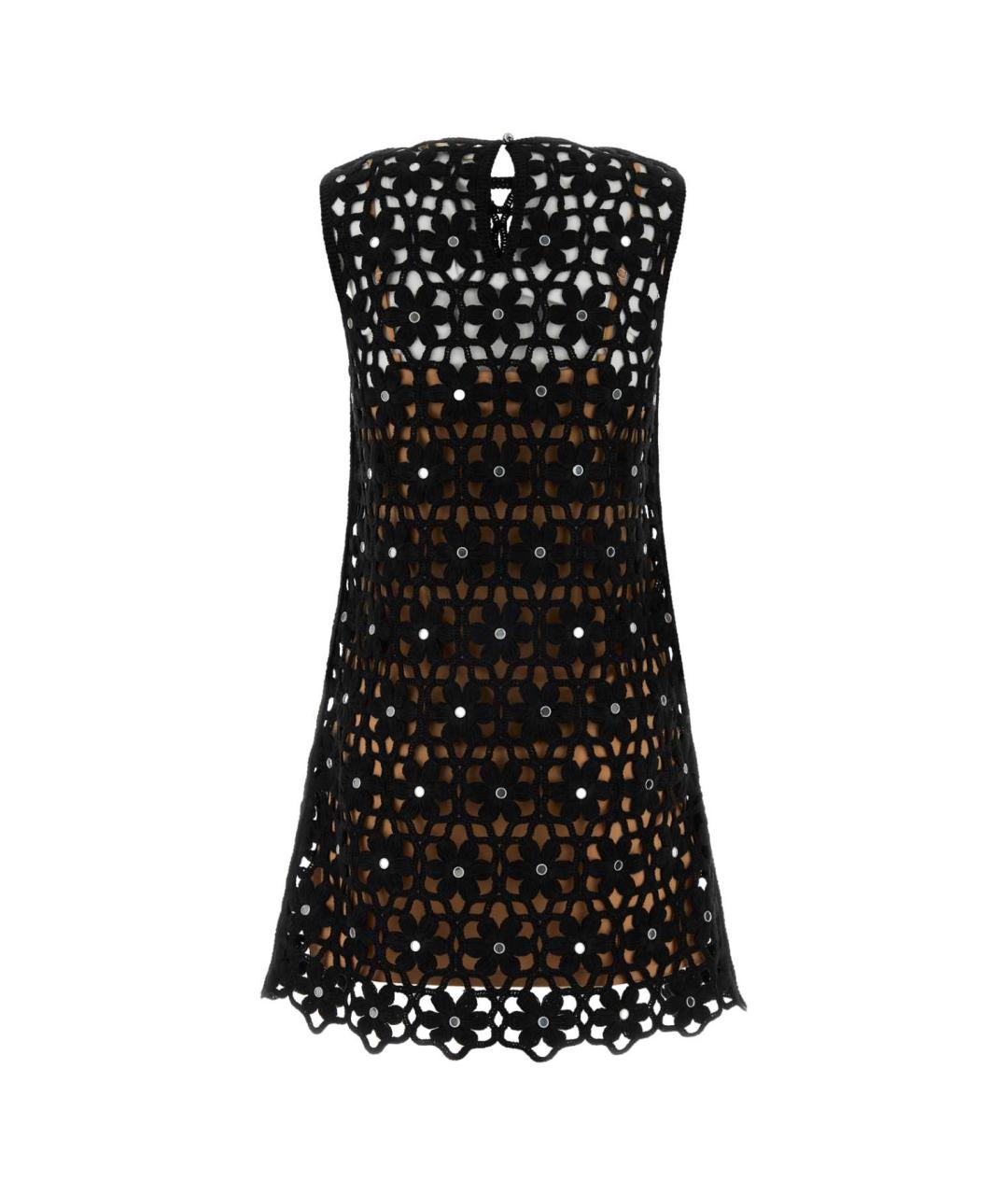 MICHAEL KORS Черное полиэстеровое платье, фото 2