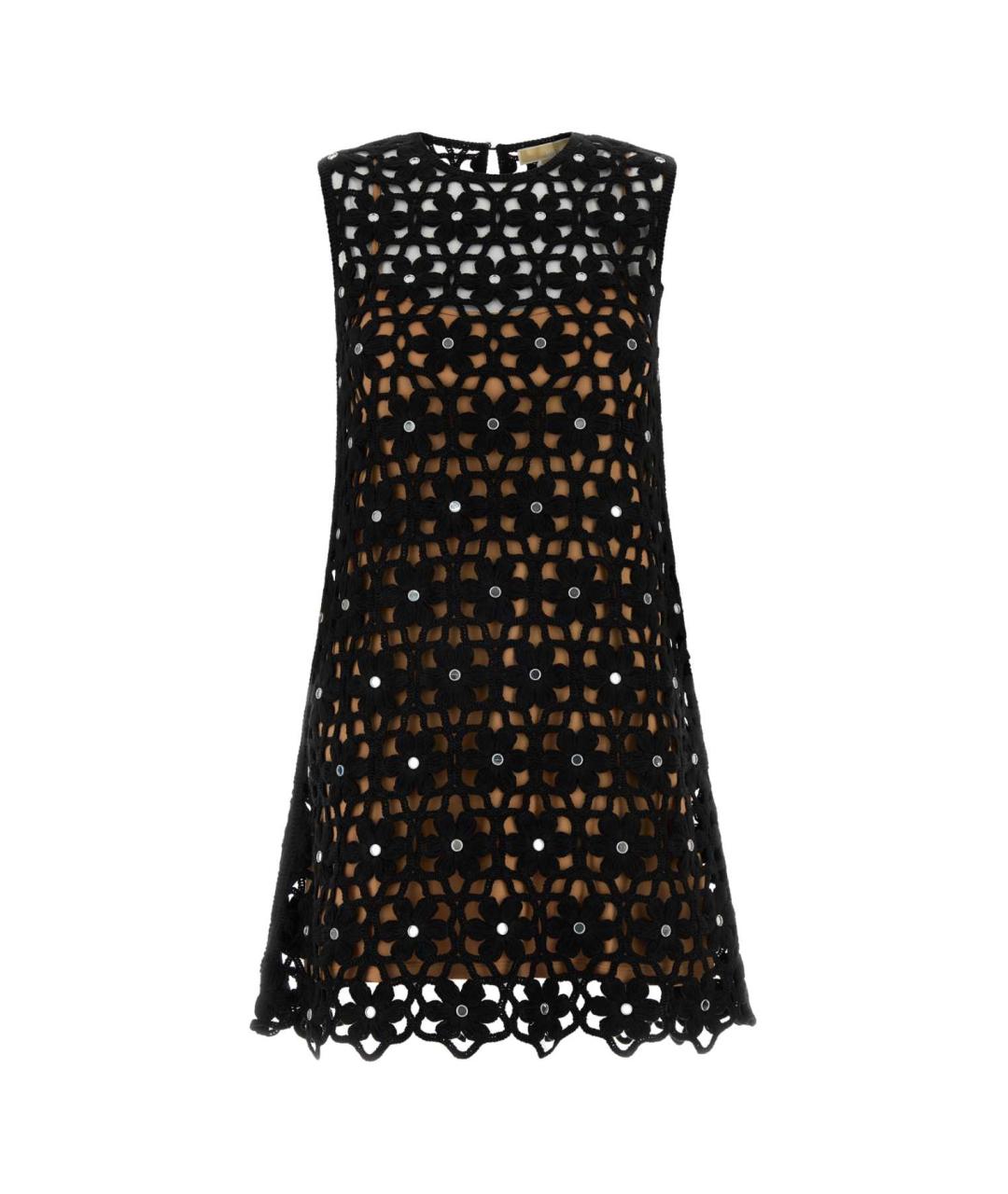 MICHAEL KORS Черное полиэстеровое платье, фото 1