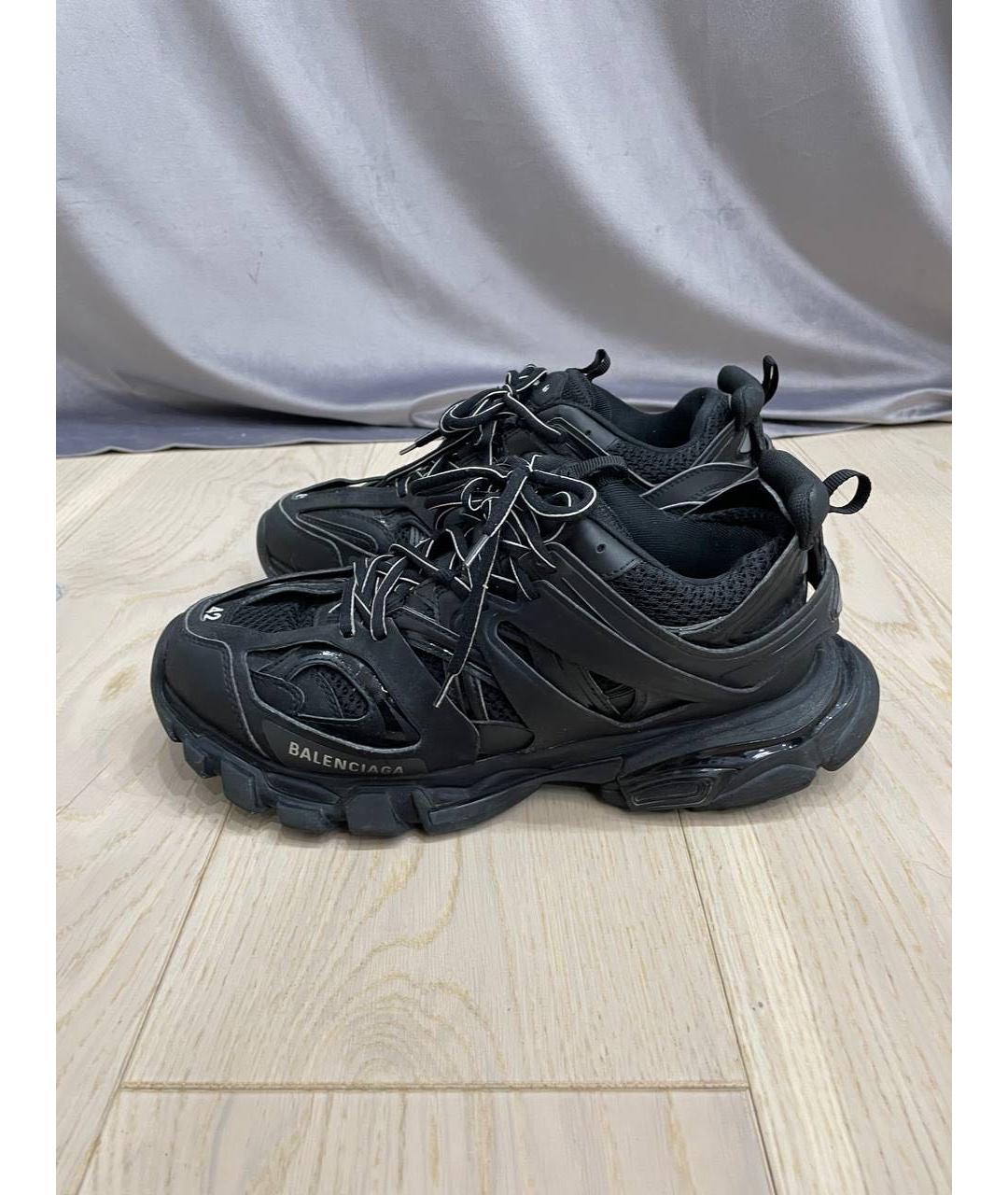 BALENCIAGA Черные резиновые низкие кроссовки / кеды, фото 5
