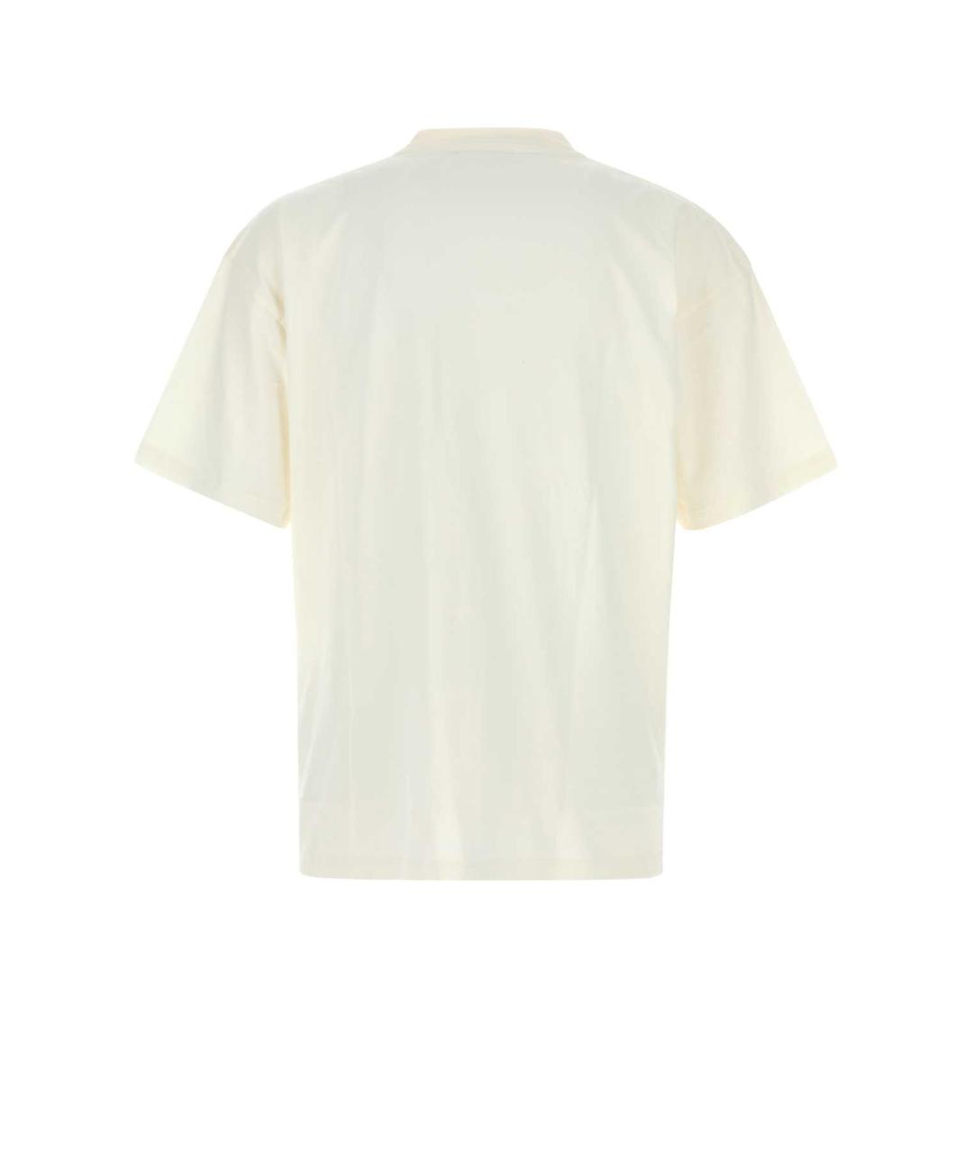 REPRESENT Белая хлопковая футболка, фото 2