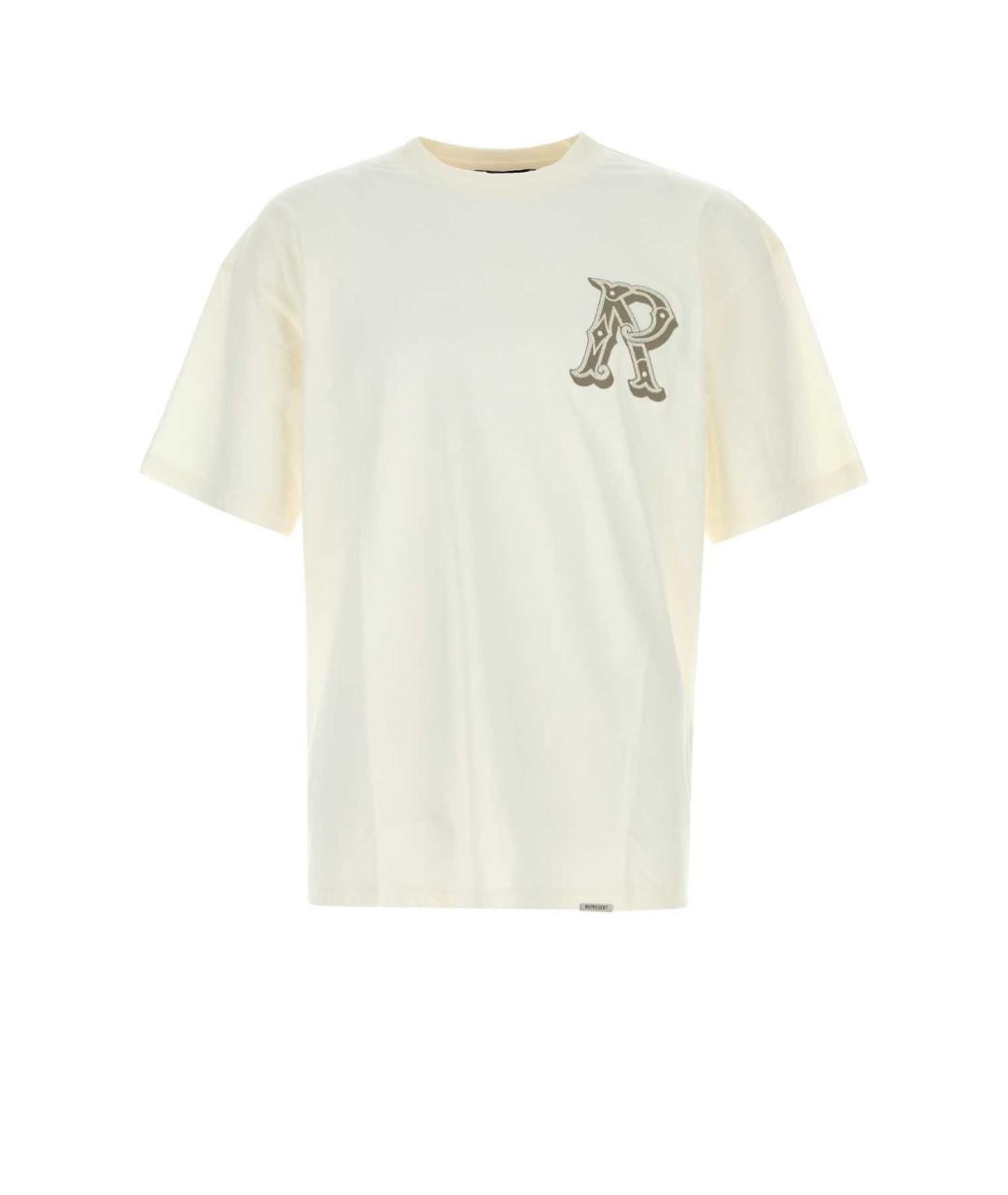 REPRESENT Белая хлопковая футболка, фото 1