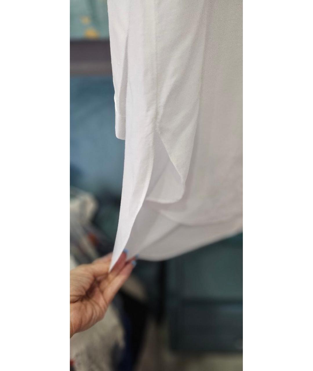 SANDRO Белая вискозная блузы, фото 5