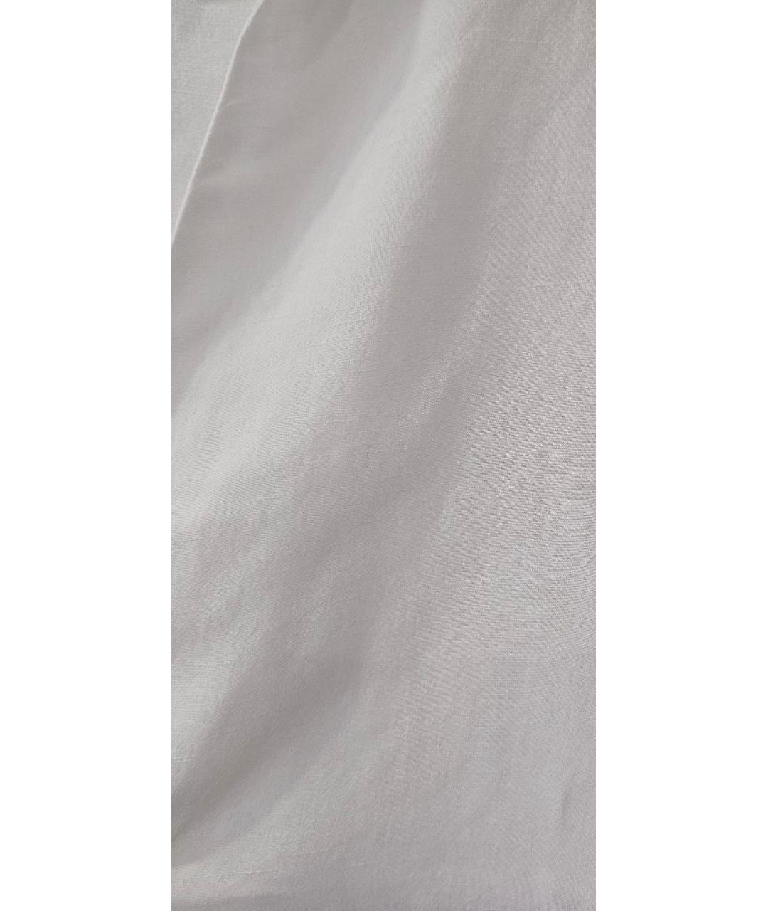 SANDRO Белая вискозная блузы, фото 4