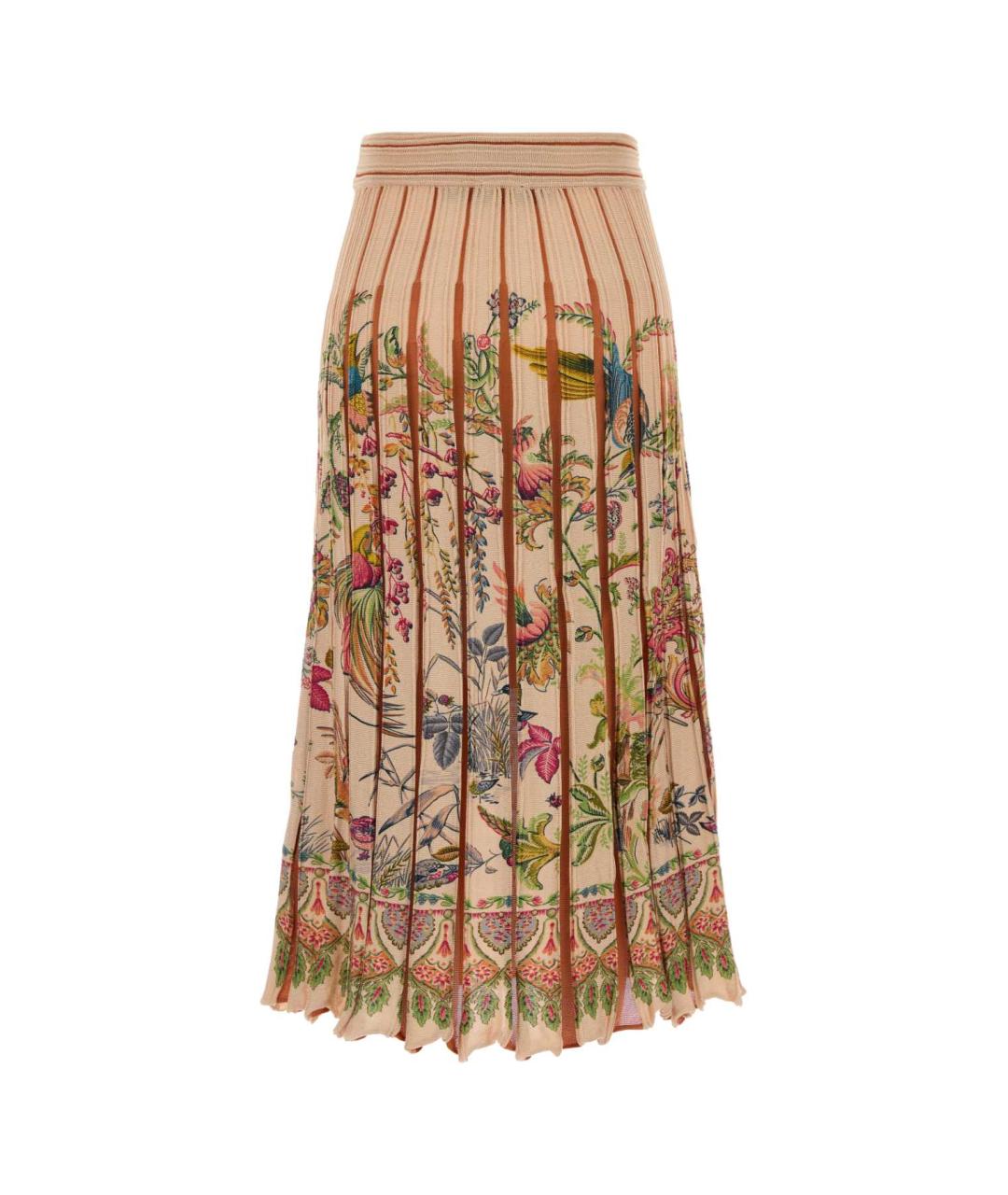 ETRO Мульти полиэстеровая юбка макси, фото 2