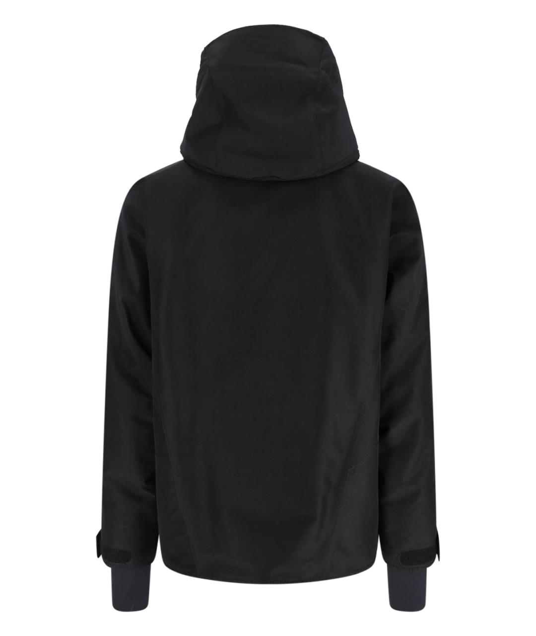 MONCLER GRENOBLE Черная полиэстеровая куртка, фото 2