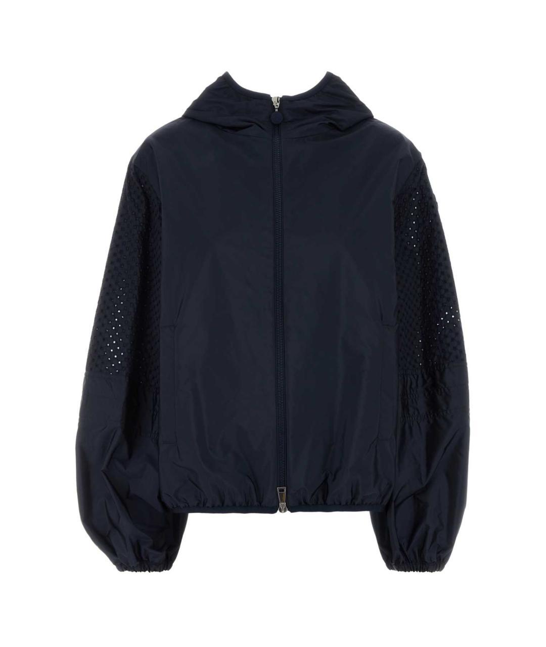 MONCLER Синяя полиамидовая куртка, фото 1