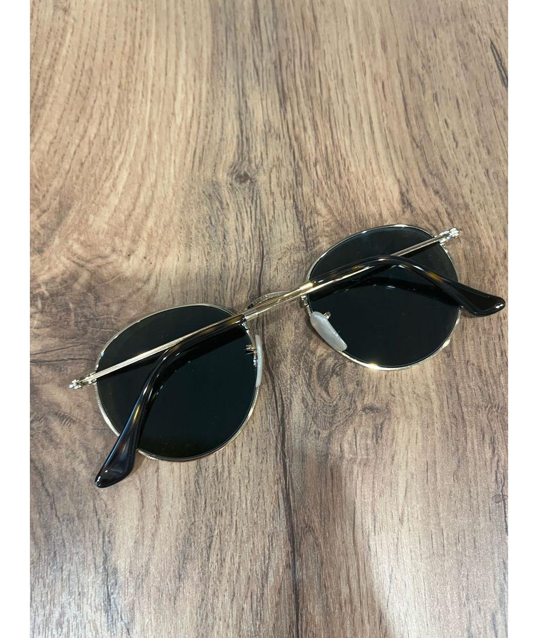 RAY BAN Фиолетовые металлические солнцезащитные очки, фото 4