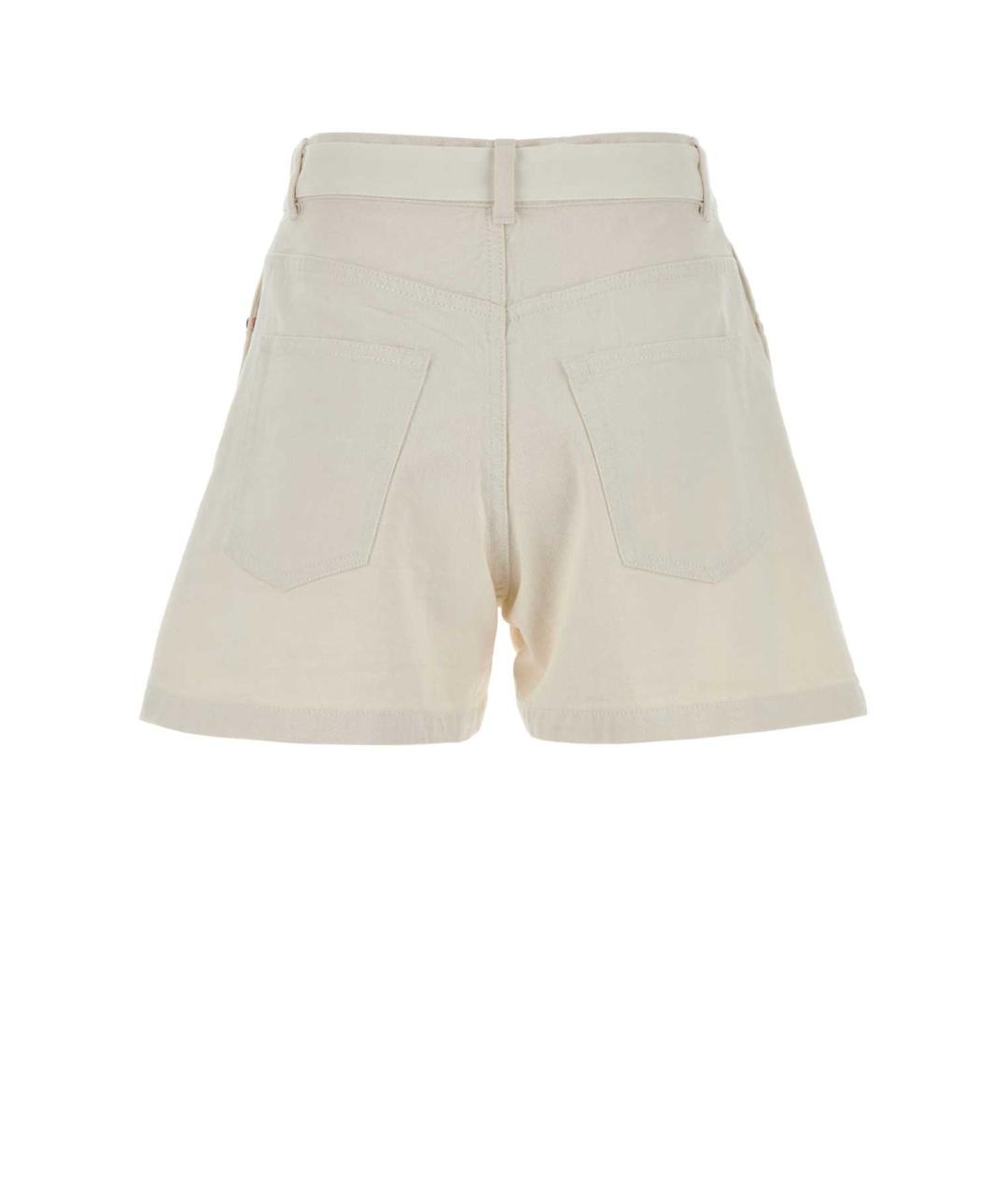 SACAI Белые полиэстеровые шорты, фото 2