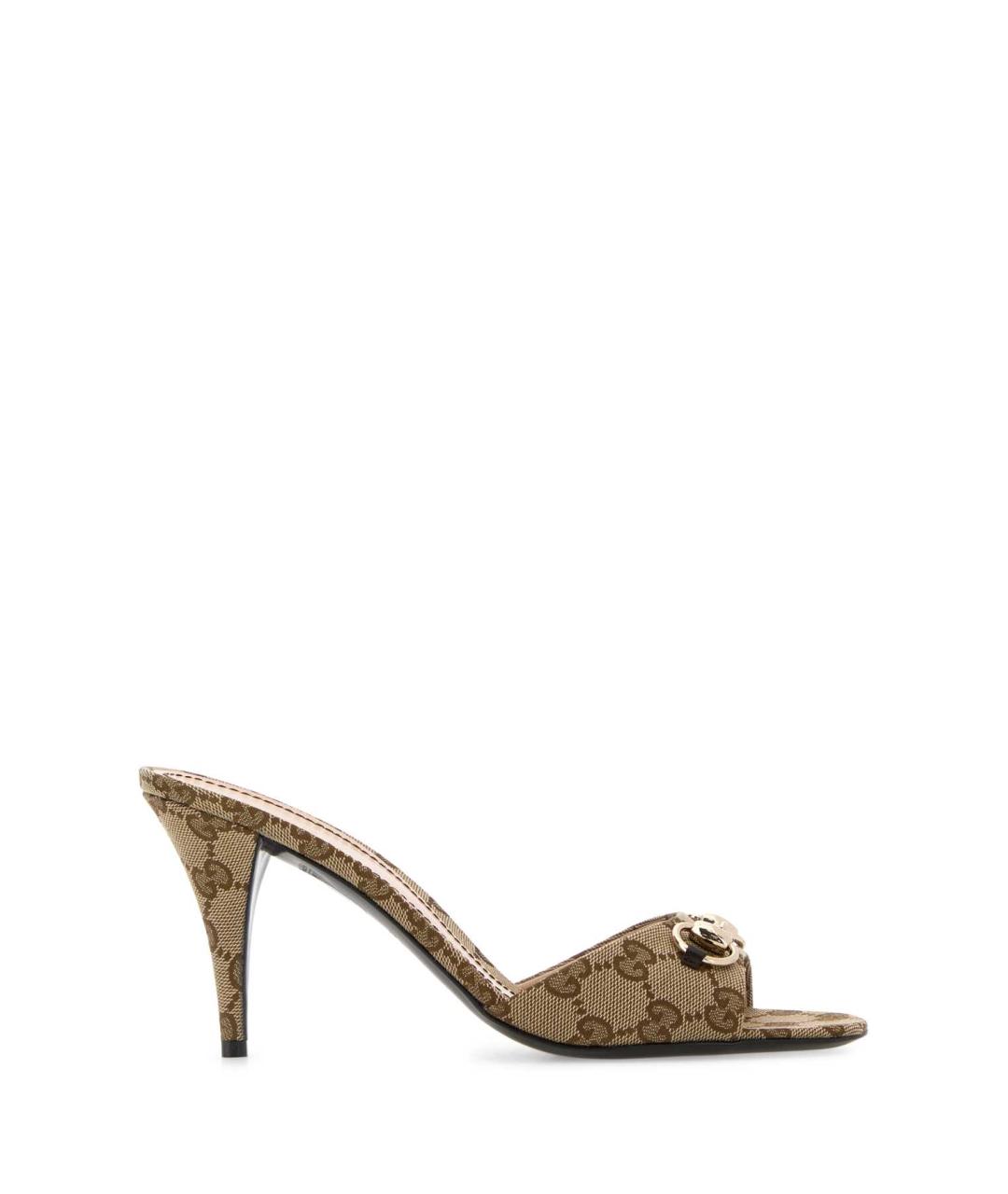 GUCCI Мульти текстильные мюли, фото 1