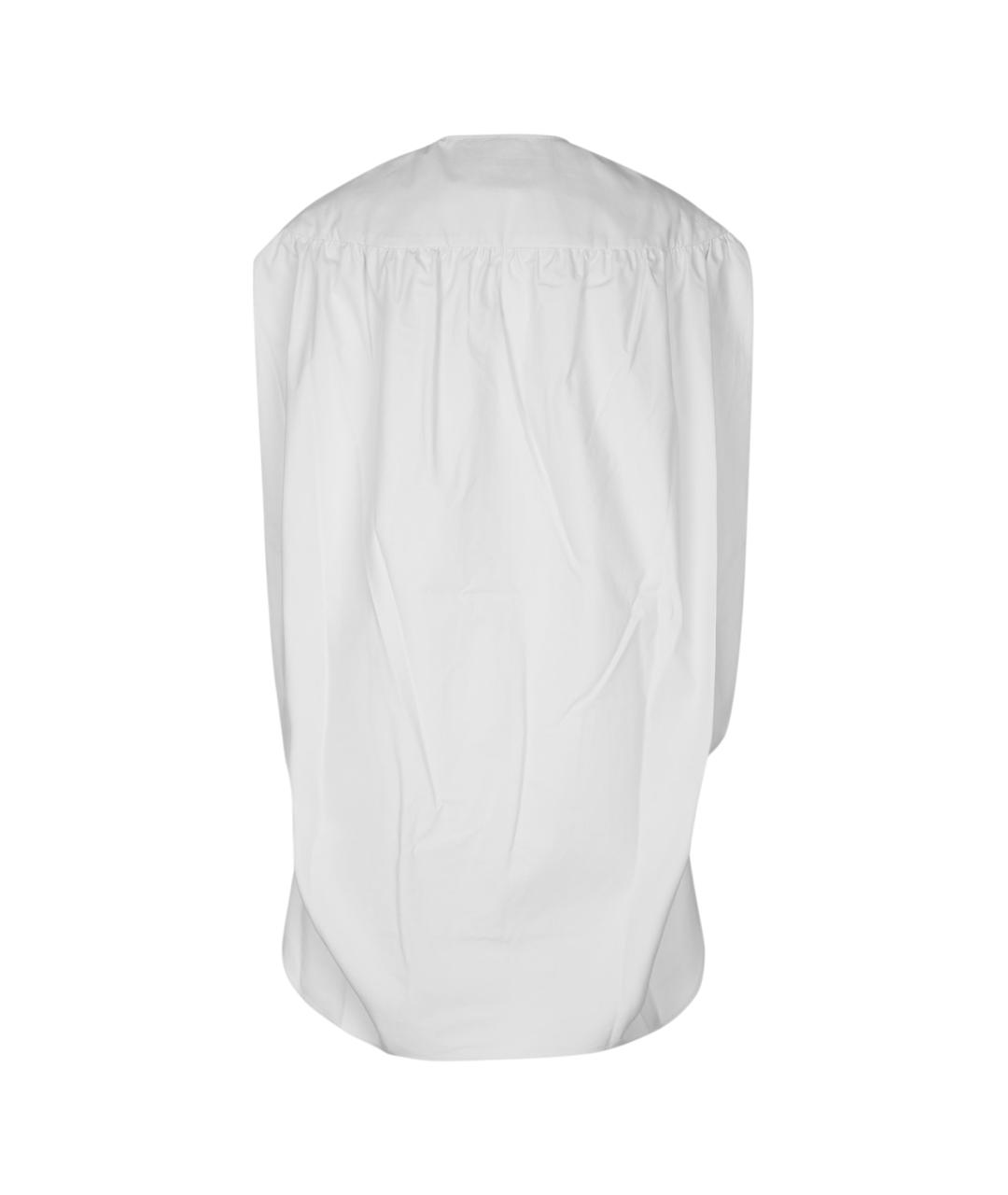 JACQUEMUS Белое хлопковое повседневное платье, фото 2