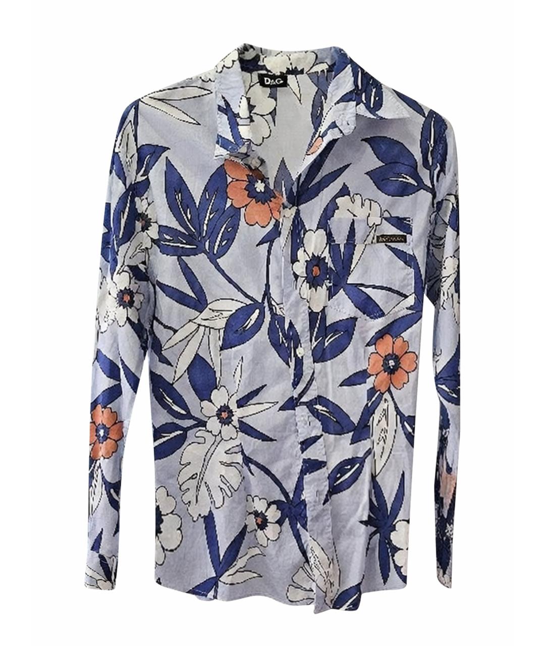 DOLCE&GABBANA Мульти хлопковая рубашка, фото 1