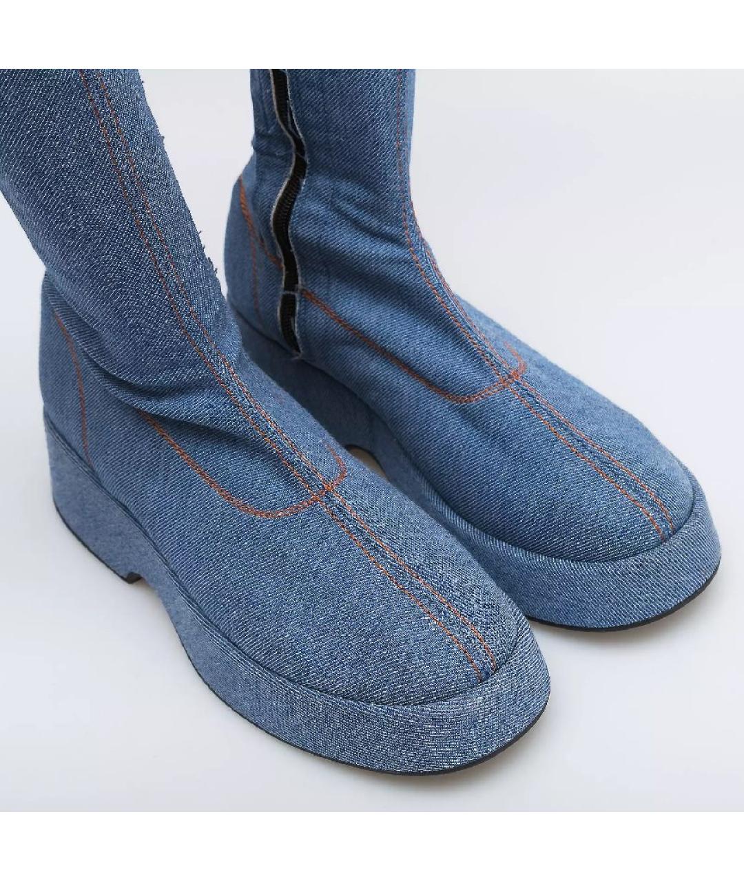 GANNI Ботфорты, фото 4