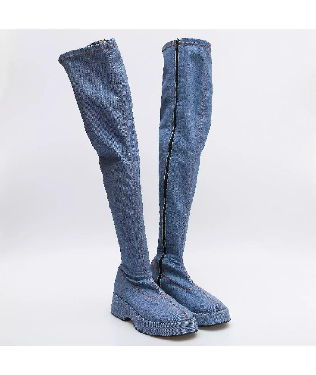 GANNI Ботфорты, фото 2