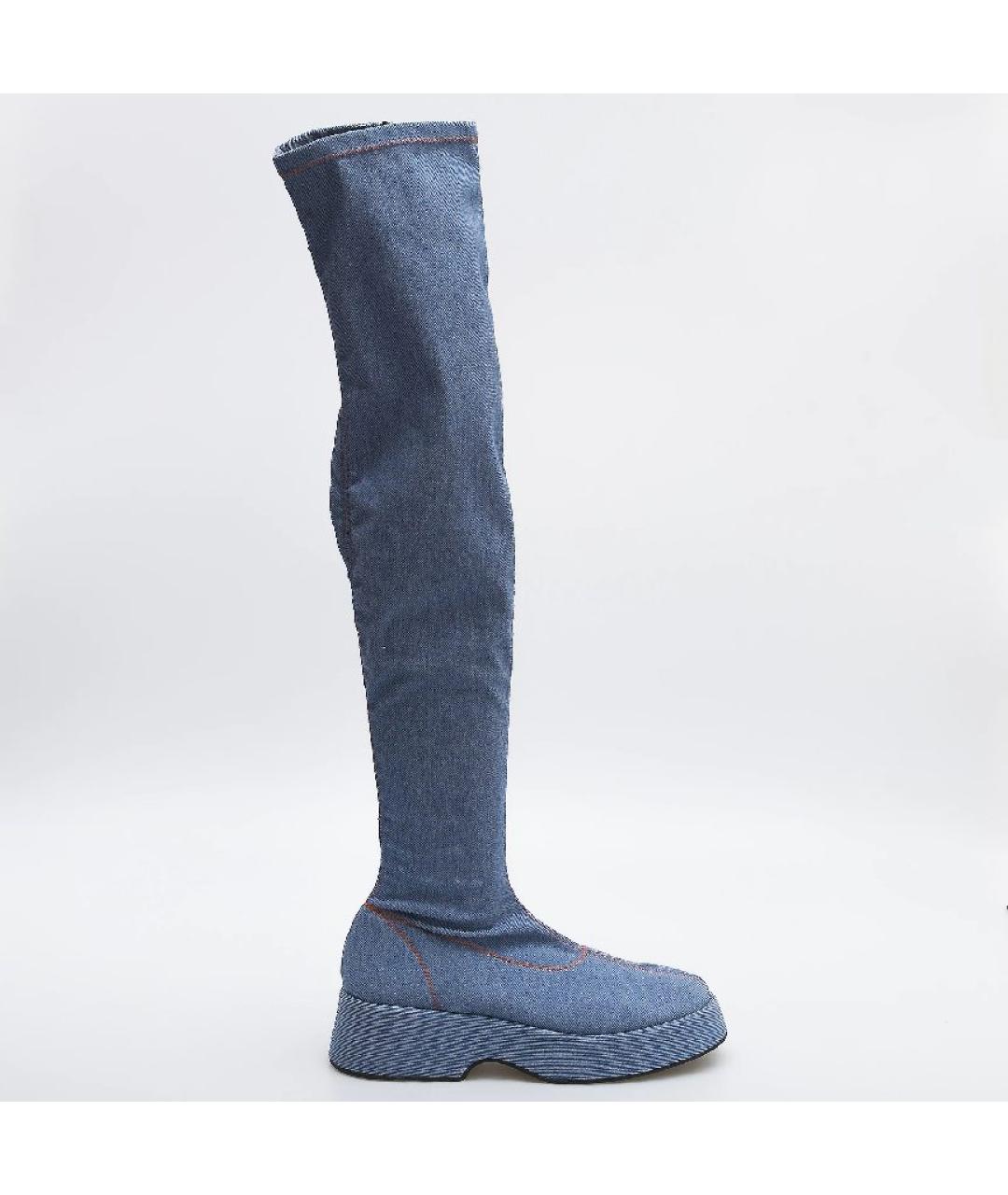 GANNI Ботфорты, фото 8