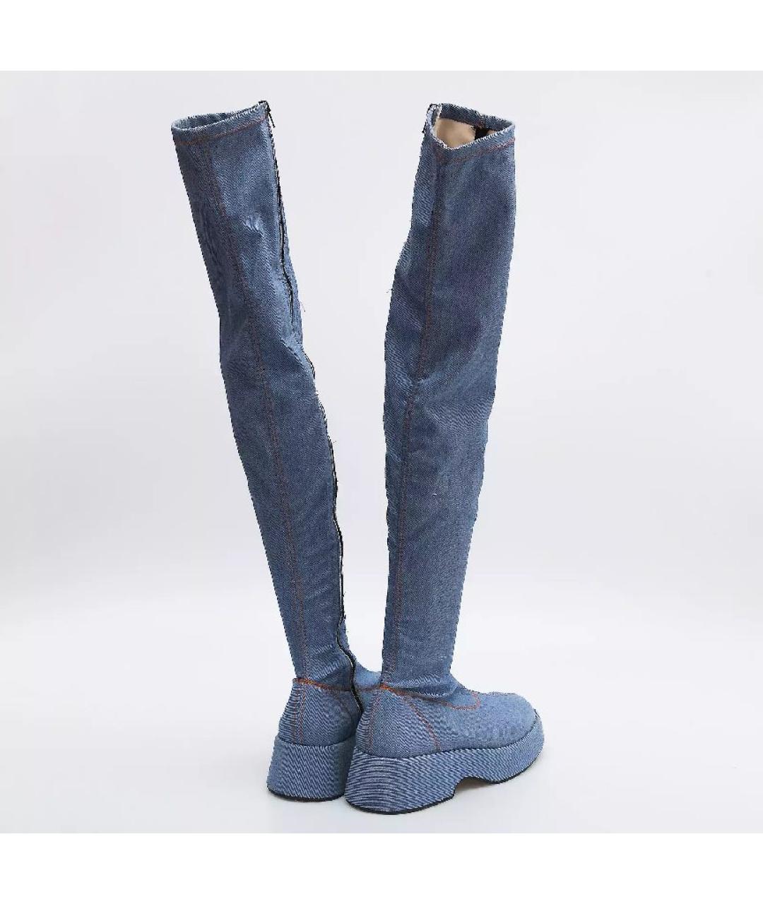 GANNI Ботфорты, фото 3