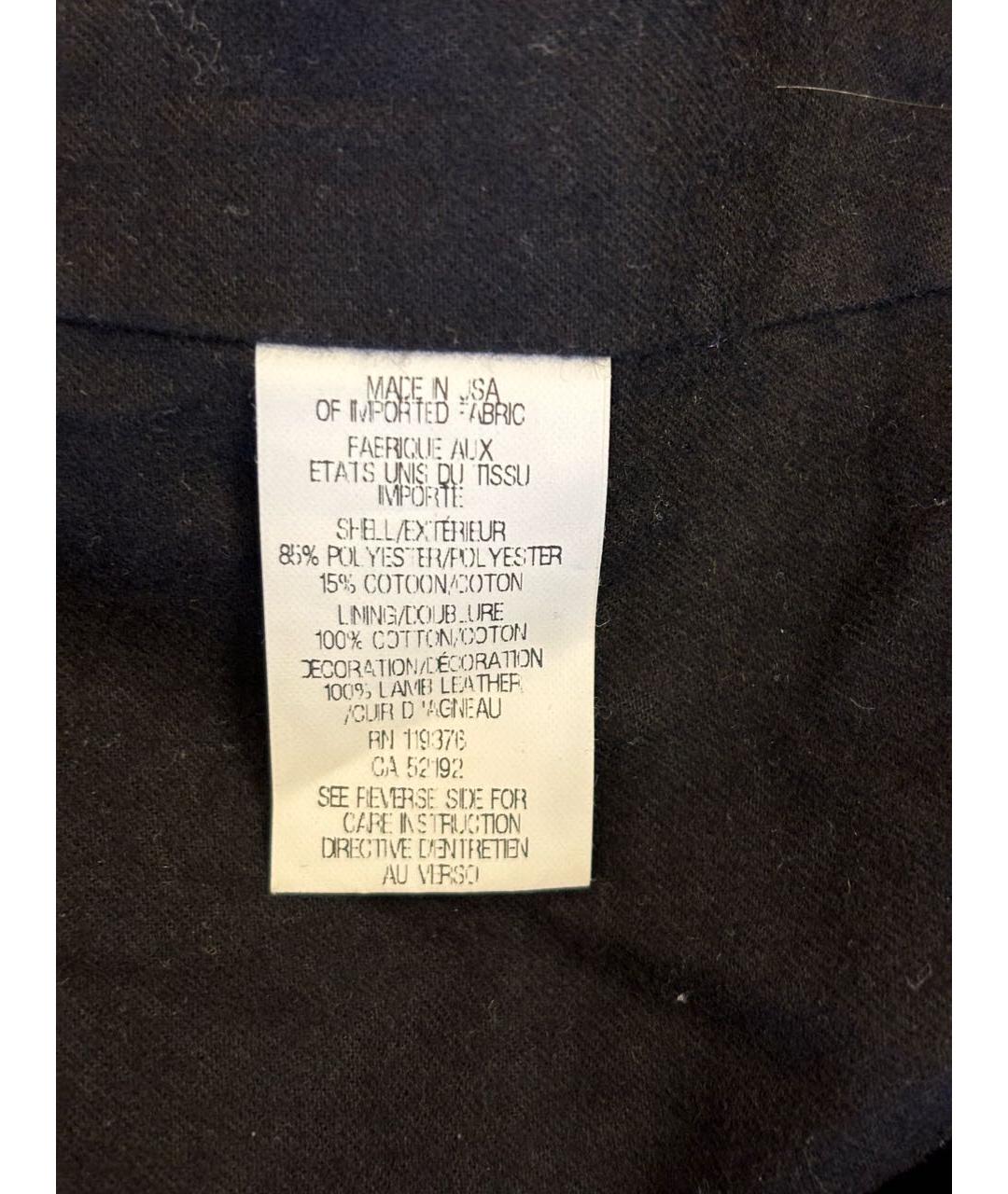 HELMUT LANG Черная кожаная куртка, фото 6