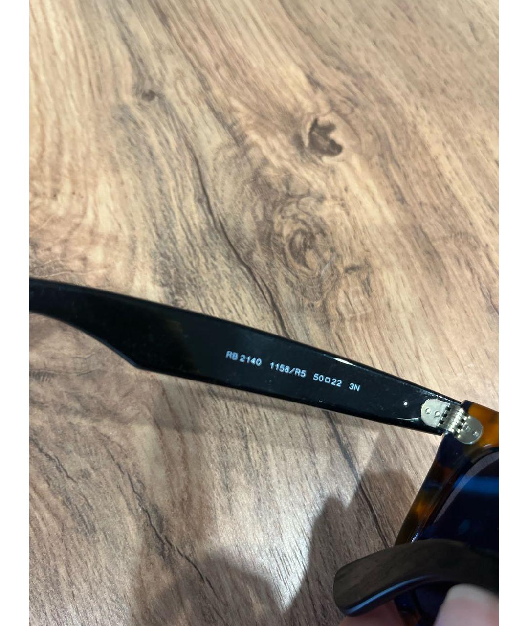 RAY BAN Синие пластиковые солнцезащитные очки, фото 6