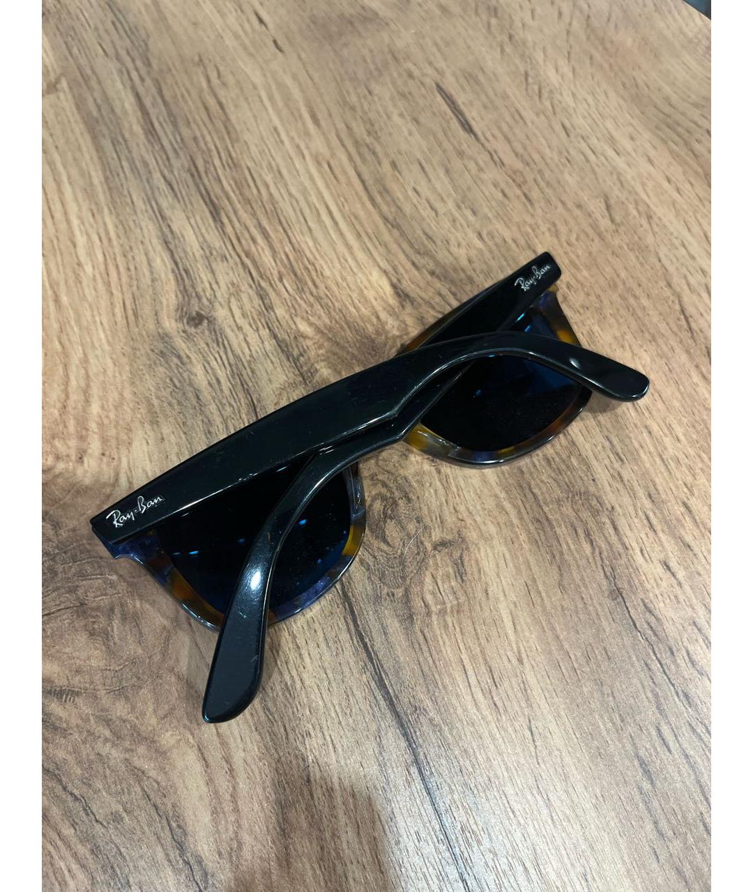 RAY BAN Синие пластиковые солнцезащитные очки, фото 5