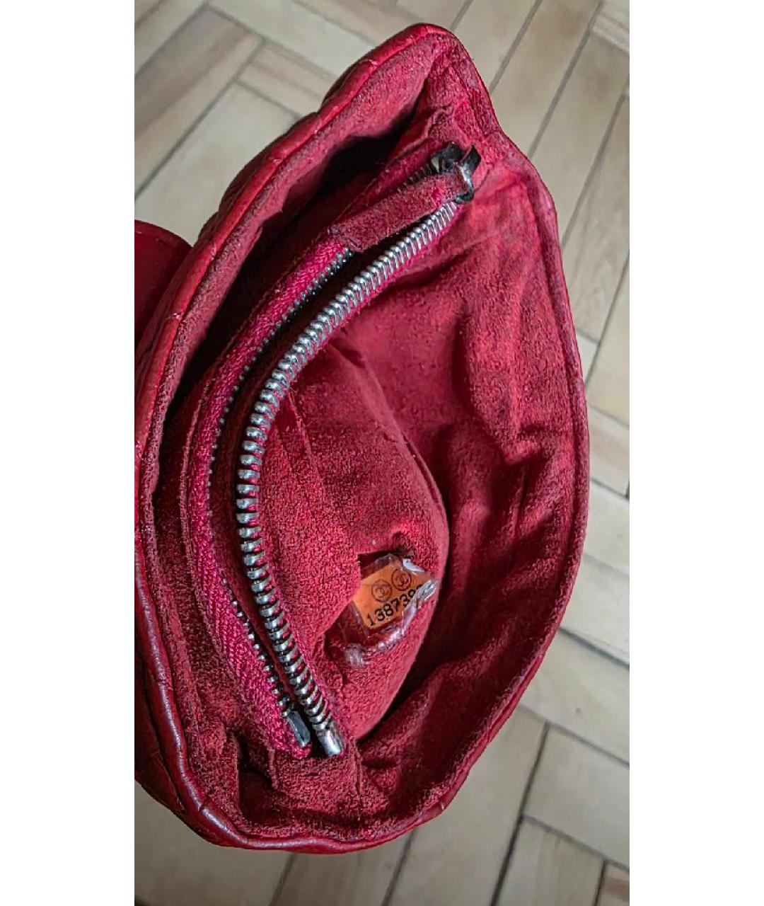 CHANEL Бордовая ключница, фото 4