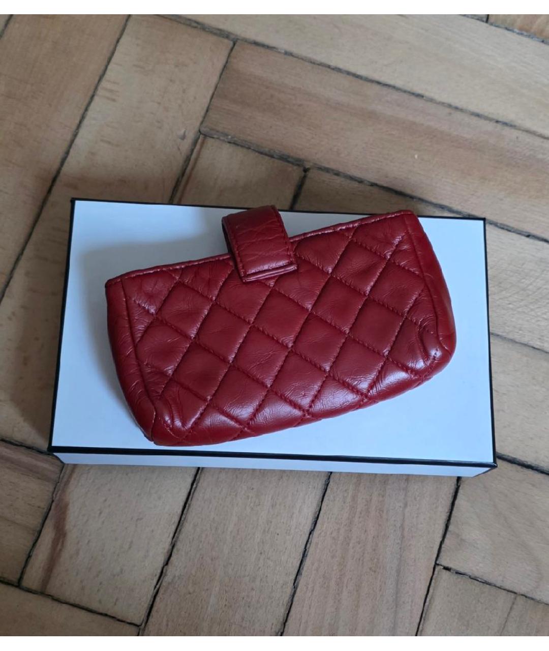 CHANEL Бордовая ключница, фото 2