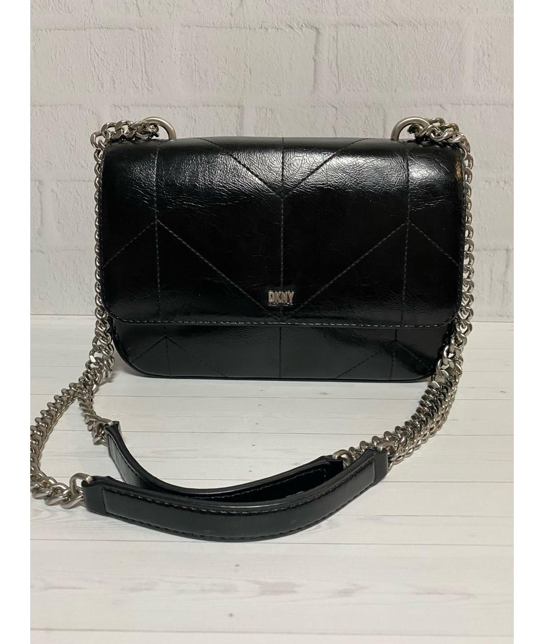 DKNY Черная сумка через плечо, фото 9