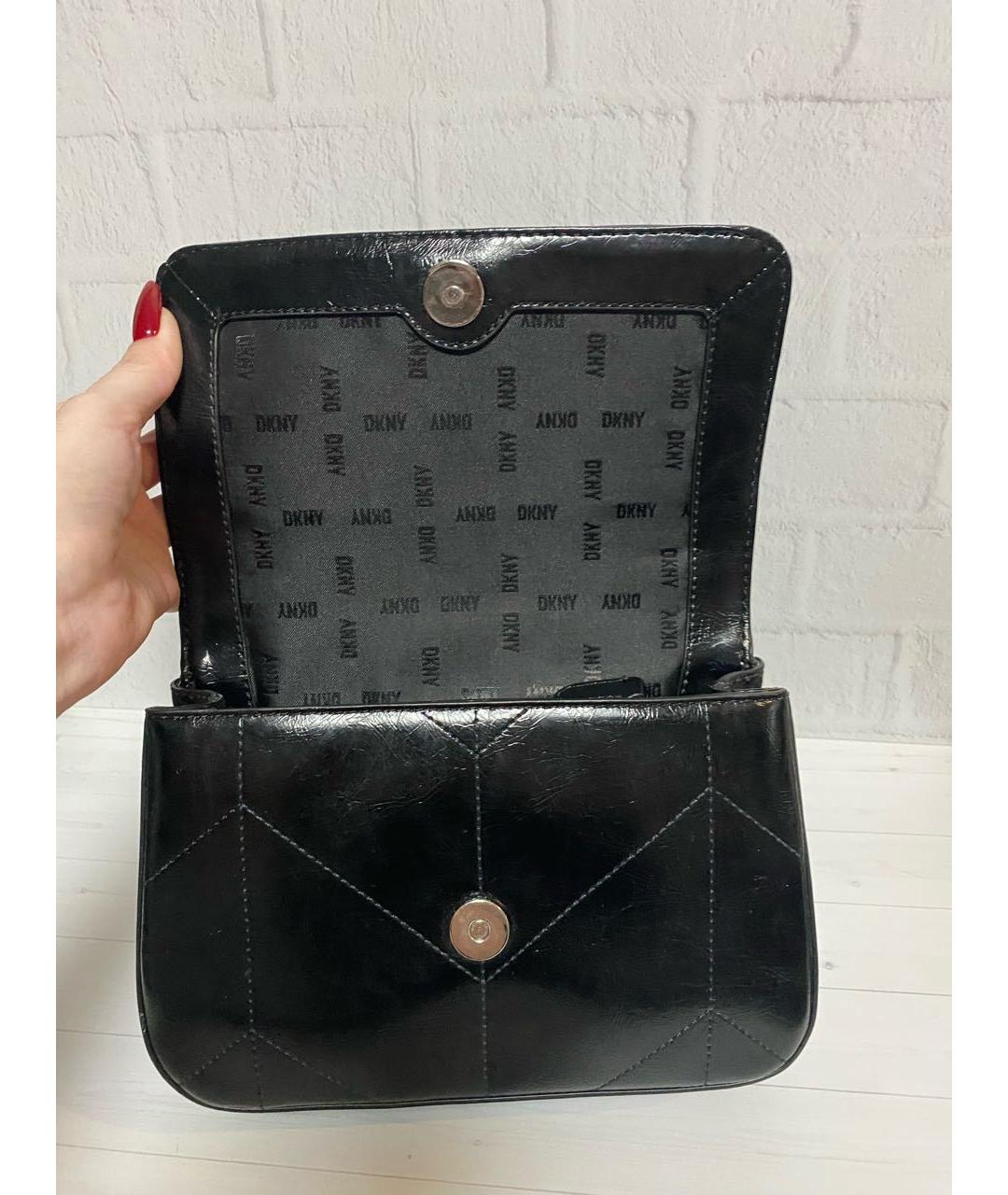 DKNY Черная сумка через плечо, фото 5