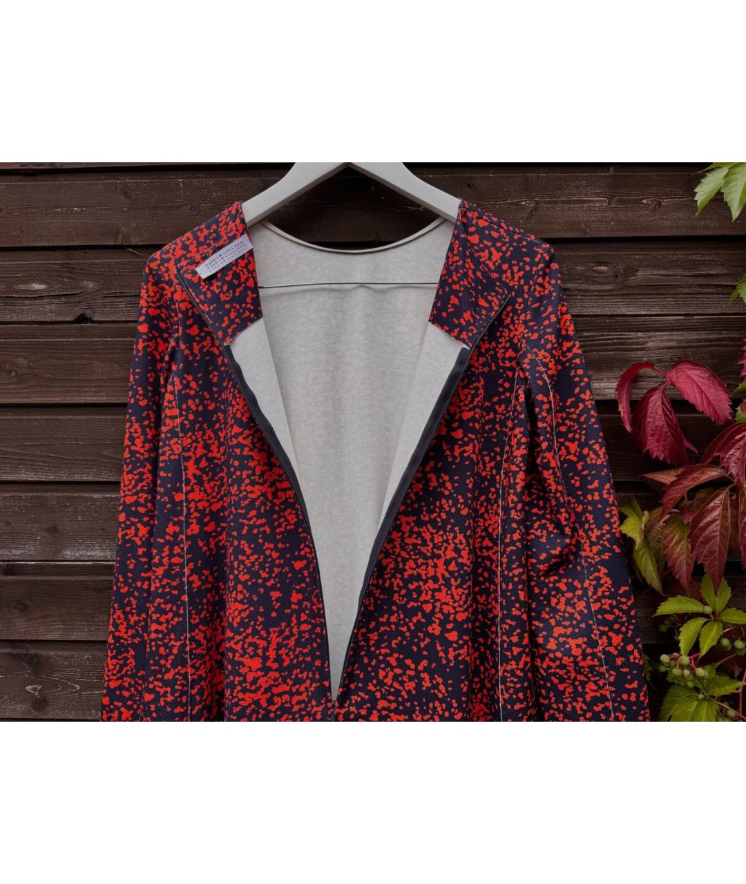 HARRIS WHARF LONDON Темно-синее вискозное повседневное платье, фото 3